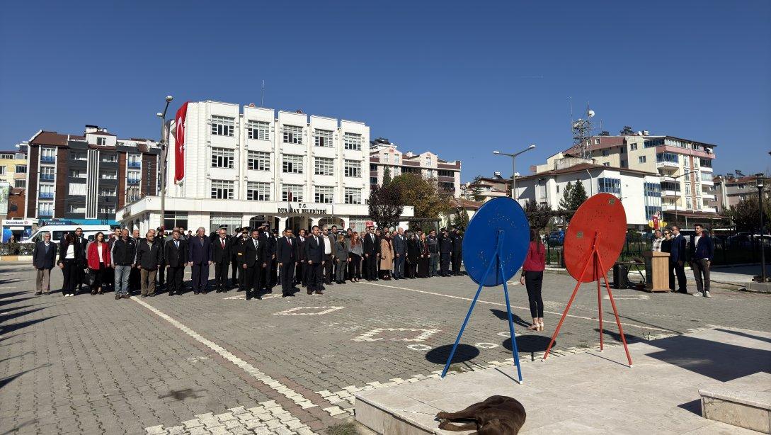 29 EKİM CUMHURİYET BAYRAMI ÇELENK SUNMA TÖRENİ 